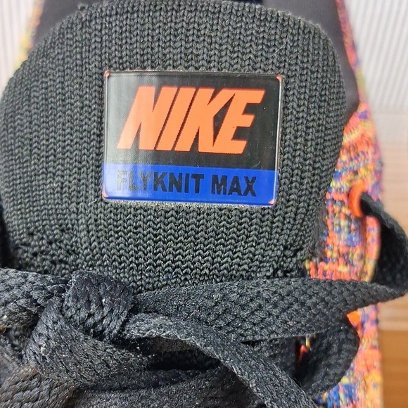 Nike Flyknit Max Multicolor Big Bubble Lightweight Casual Men\'s Sz 10.5 Shoes main image 8
